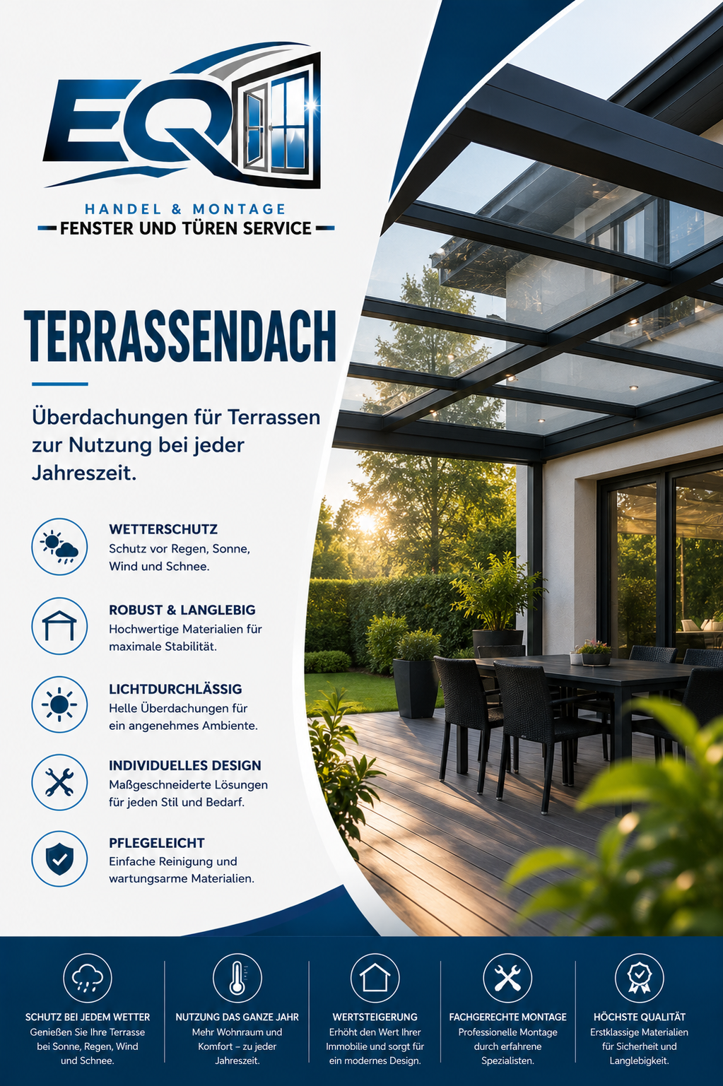 Terrassendach